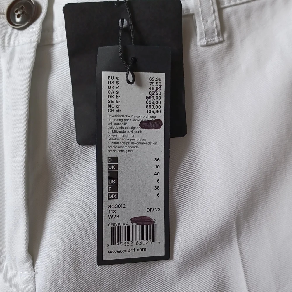 Esprit Collection "Prague" Cotton Shorts NEW- Sz. 6 - Picture 6 of 14